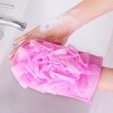 Exhibitor – 445 Body Exfoliating Sponge Bath Massage Shower Glove Scrubber – Exhibitioner – 1PCs