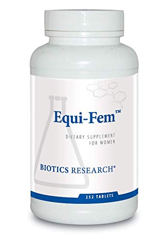 Biotics Research Equi-FemTM- Multi-Vitamin/Mineral Supplement for Women. High Dose Multi for Pre-Menstrual Support. Black Cohosh. Dong Quai. Digestive Enzyme Support (252)