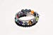 Essential Oil Diffuser Chakra Bracelet: Aromatherapy Bracelet w/Real Lava Rocks & Mineral Stones for Alignment & Relaxation w/Bonus Oil for Anxietythumb 3
