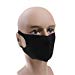 HELLOYOUNG 1PC Anti-Dust Earloop Mouth Face Cover Outdoor Riding Masks Unisex Black Mask Soft Cotton Sponge Winter Breathing Mask Other (Wellness & Relaxation)thumb 1