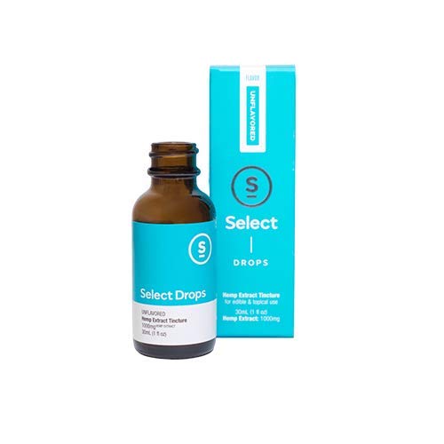 Select Drops – Hemp Extract Tincture – 1000mg (30ml) – unflavored