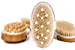Mitera Inc. 4 Piece Wet & Dry Brushing Body Brush for Dry Skin Brushing & Exfoliating with 100% Natural Boar Bristles – Body Scrubber, Bath & Shower Brush, Face Brush, Cellulite Massager Brushthumb 4