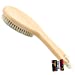 2 x COTU (R) Natural Bristle Bath Body Brush with Curved Wooden Handle – 10″ Longthumb 3