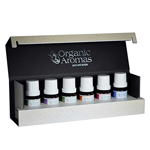 Designer Series Essential Oil Blends Collection by Organic Aromas – Luxury Gift Set for Professional Aromatherapy …