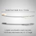 Body Bath Brush with Soft Bristles,Wet Brushing Back Scrubber for Shower with 18 inches Long Handle,Gentle Promote Healthy Glowing Skin and Beauty(Grey)thumb 2