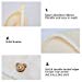 2 Pack Microfiber Hair Towel, Quick Dry Hair Towel, Hair Towels for Women, Hair Towel Wrap, LLEARJA Twisty Turban Hair Towel, Long & Curly Hair Towel(White+Gray)thumb 2