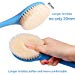 Bath Body Brush with Long Handle Back Scrub Brushes Wet or Dry Brushing Body Shower brush for man(blue)thumb 3