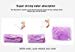 Microfiber Bath Towel Hat Hair Quick Drying Towel Hat Cute Bath Tool Super Soft Absorbent Hair Dry Hat with Premium Water-absorbent Ability for Ladies or Girls (Blue)thumb 4