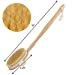 2 Pack Body Brush, EAONE Dry Brushing Body Brush With Long Bamboo Handle Natural Bristle Brush Dry Skin Brush for Exfoliating SPA-Enhance Skin Elasticity, Stimulates Blood Circulationthumb 1