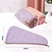 LEARJA Microfiber Hair Towel, Rapid Drying Hair Towel, Quick Drying Hair Towel, Hair Towels for Women& Girl, Hair Towel Wrap for Drying Curly, Long & Thick Hair(Purple+Pink)thumb 3