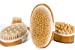 Mitera Inc. 4 Piece Wet & Dry Brushing Body Brush for Dry Skin Brushing & Exfoliating with 100% Natural Boar Bristles – Body Scrubber, Bath & Shower Brush, Face Brush, Cellulite Massager Brushthumb 2