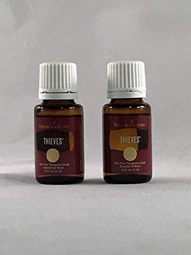 2 bottle – Young Living – Thieves Essential Oils – Aromatherapy – Health Care