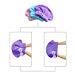 SOFTOWN Microfiber Hair Drying Towel Wrap Super Absorbent for Women with Short Hair (9 x 12 inch, Purple-Short-2 Pack)thumb 3