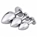 3pcs Luxury Gem Jeweled Design Stainless Steel Purplethumb 3