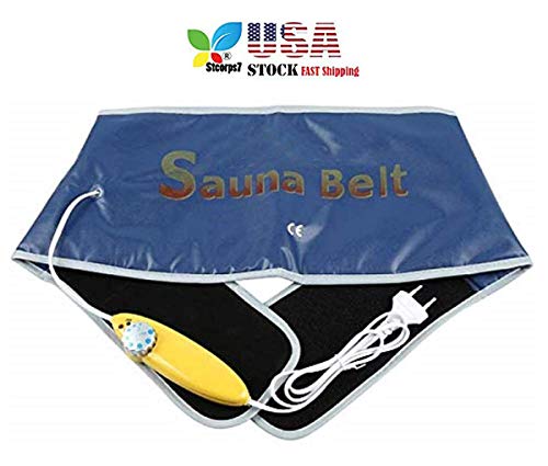 STCorps7 Slimming Belt, Electric Sauna Belt Heating Health Care Body Massager for Weight Loss Waist Fat Cellulite Burning