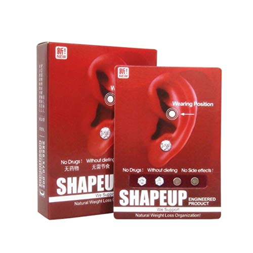 Bio Magnetic Healthcare Earring Weight Loss Earrings Slimming Ear Healthy Stimulating Acupoints Stud Earring Magnetic Therapy Lose weight earring massage body beauty slimming products By Onkessy