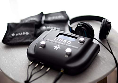 Huso Home Frequency and Sound Therapy Machine – Helps Improve Sleep, Reduces Stress, Aids Mental Clarity and Focus – Without Headphones