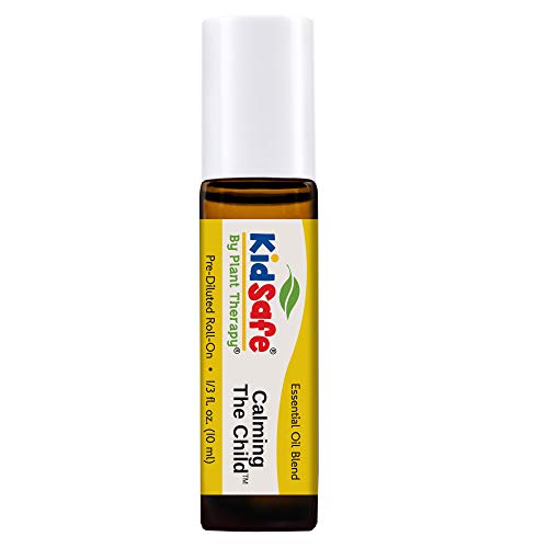 Plant Therapy Essential Oils Calming the Child Synergy – Relaxation and Soothing Blend – Pure, KidSafe Pre-Diluted Roll-On 10mL