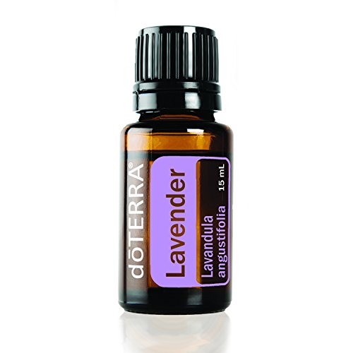 doTERRA Lavender Essential Oil – Promotes Calm, Relaxation, Peaceful Sleep, Tension Relief, and Soothing of Skin Irritation; For Diffusion, Internal, or Topical Use – 15 ml