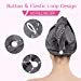 Hair Towel Wrap Turban Microfiber Hair Drying Towels, 2 Pack Twist Head Towel with Button, Quick Dry Super Absorbent Anti-Frizz for Women Girls Long & Curly Hair by AMokothumb 4