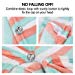 DUEBEL Microfiber Hair Turban Drying Towel Wrap with Makeup Bow Headband, Super Absorbent for Long & Curly Hair, Anti-Frizz (Rainbow)thumb 2