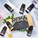 Essential Oils, LuckyFine 100% Pure & Natural Aromatherapy Oil, Top 6 Essential Oils Set, Therapeutic-Grade Upgraded Aroma Starter Gift Set for Baby Women and Men Spa Relax (6 x 10ml/Bottle)thumb 1