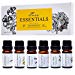 Essential oils by PURE ESSENTIALS 100% Pure Therapeutic Grade Oils kit- Top 6 Aromatherapy Oils Gift Set-6 Pack, 10ML(Eucalyptus, Lavender, Lemon grass, Orange, Peppermint, Tea Tree)thumb 2