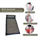 Acupressure Mat and Pillow Set, Kowth® Wellness Therapy Acupuncture Mats and Pillow for Back/Neck Pain Relief and Muscle Relaxation, Sciatic Pain,Insomnia, Comes in a Carry Bag (Black)thumb 2