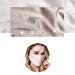 100% Silk Knitted Face Mouth Mask Cover Unisex Breathable Prevent Flu Facial Mask Comfortable Lightweight Smog Dust Filter Health Care (Beige)thumb 1