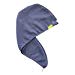 Aquis – Original Hair TURBAN, Patented Perfect Hands-Free Microfiber Hair Drying, Dark Grey (10 x 27 Inches)thumb 4
