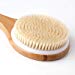 Ithyes Body Brush Dry Brushing Back Scrubber Shower Bath Brush Bamboo Wood Long Handle Natural Bristles exfoliating Massage Improve Blood Circulation Cellulitethumb 1