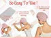 Hair Towel Wrap Turban Twist Microfiber Drying Head Towel [3 Pack] Quick Magic Dry Hair Hat with Buttons, For Long Short Curly & Straight Hair – Super Absorbent, Anti-Frizz – (White + Pink + Grey)thumb 4