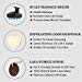 Dry Brushing Body Brush Set, Natural Exfoliating Body Brush & Body Massage Brush, Hair Scalp Massager Shampoo Brush, Loofah Sponge Pads, Pumice Stone, Great Gift for Glowing More Youthful Skinthumb 3
